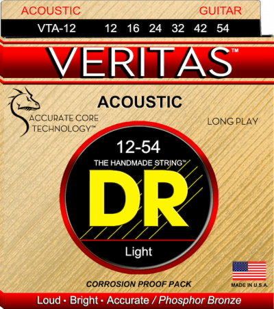 DR Strings Veritas Phosphor Bronze VTA-12