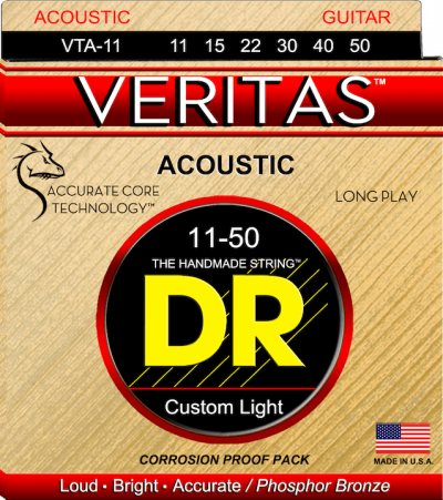 DR Strings Veritas Phosphor Bronze VTA-11
