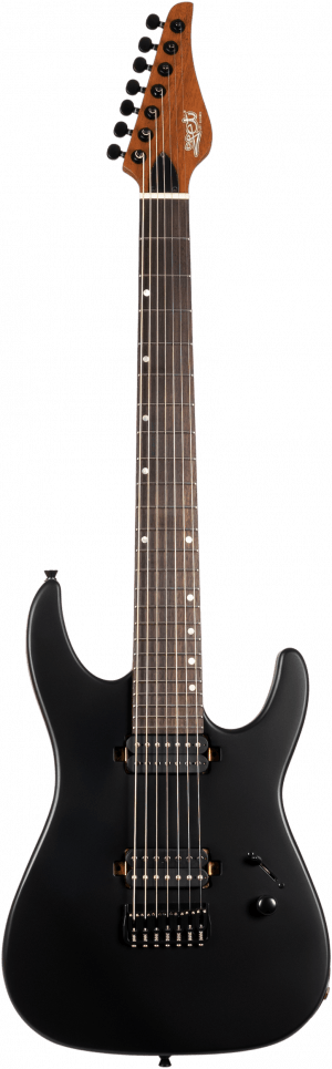 Jet Guitars JS 507 <p>Stygian Satin Black <p>7 cordes
