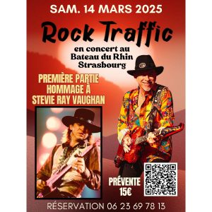 Concert Rock Traffic au Bateau Du Rhin <p>Samedi 14 Mars